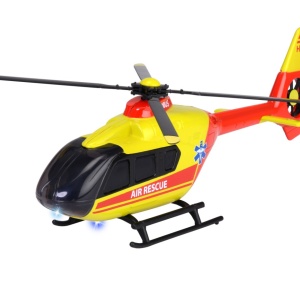 MAJORETTE ELICOPTER DE SALVARE AIRBUS H135 CU SUNETE SI LUMINI - Img 3
