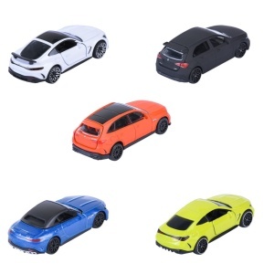 MAJORETTE SET 5 MASINUTE METALICE MERCEDES AMG 7.5CM - Img 3