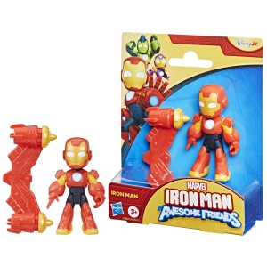 MARVEL IRON MAN SI PRIETENII SAI UIMITORI FIGURINA IRON MAN 7.6CM - Img 6