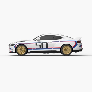 MASINA CU TELECOMANDA BMW 3.0 CSL SCARA 1 LA 24 - Img 5