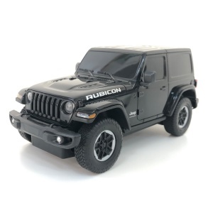 Masina cu telecomanda Jeep Wrangler JL, negru, scara 1:24, 20.4x9.2x7.4cm - Img 9