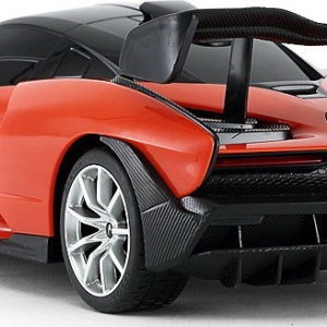 MASINA CU TELECOMANDA McLAREN SENNA PORTOCALIU CU SCARA 1 LA 18 - Img 5