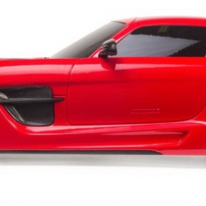 MASINA CU TELECOMANDA MERCEDES-BENZ SLS AMG ROSU CU SCARA 1 LA 18 - Img 6