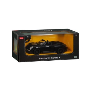 Masina cu telecomanda Porsche 911 Carrera S Negru, scara 1:12, dimensiuni 50x20x22cm - Img 2