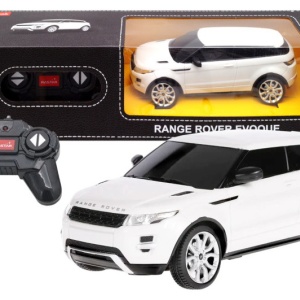 MASINA CU TELECOMANDA RANGE ROVER EVOQUE ALB SCARA 1 LA 24 - Img 4