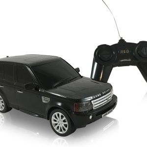 MASINA CU TELECOMANDA RANGE ROVER SPORT NEGRU CU SCARA 1 LA 24