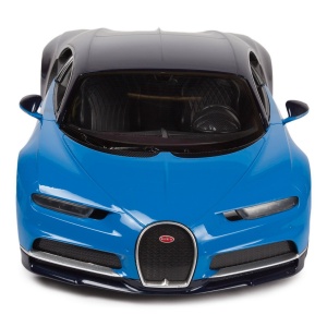 Masina cu telecomanda, Rastar, Bugatti Chiron, albastru, 1:14, 32.3x14.8x13.9cm - Img 9