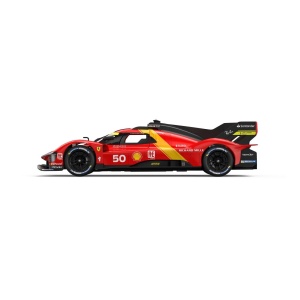 Masina cu telecomanda Rastar Ferrari 499P, 1:14, rosie, 43x25.5x17.5cm  - Img 4