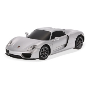 Masina cu telecomanda Rastar Porsche 918 Spyder Argintiu, 2WD, 19.2x9.1x5.1cm - Img 7