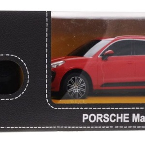 Masina cu Telecomanda, Rastar, Porsche Macan Turbo, Rosu, 1:24, 19.5x9.2x6.7 cm - Img 2