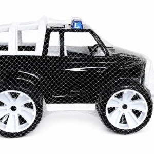MASINA JEEP OFF ROADER NEGRU ALB 39CM