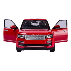 Masinuta diecast Rastar - Range Rover, rosu, 1:24 - Img 5