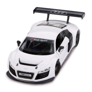 MASINUTA METALICA AUDI R8 ALB SCARA 1 LA 24 - Img 10
