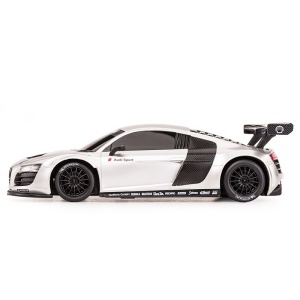 MASINUTA METALICA AUDI R8 ARGINTIE SCARA 1 LA 24 - Img 4