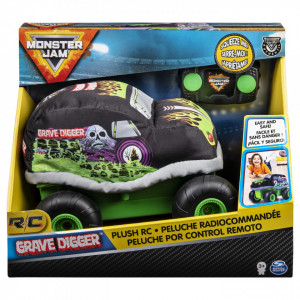 Masinuta Monster Jam RC - Grave Digger, de plus, 22 cm - Img 9