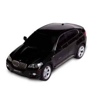 Masinuta Rastar RC - Bmw X6, negru, 1:24 - Img 7