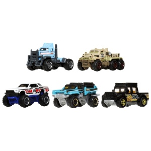 MATCHBOX SET 5 MASINUTE METALICE MBX OFF ROAD II SCARA 1 LA 64 - Img 3