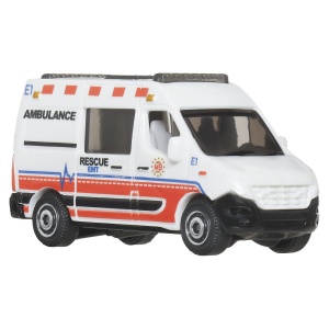 MATCHBOX SET 5 MASINUTE METALICE RESCUE EMT SCARA 1 LA 64 - Img 7