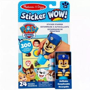 MELISSA AND DOUG STICKER WOW PATRULA CATELUSILOR SET DE JOACA AUTOCOLANTE SI STAMPILA CHASE