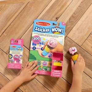 MELISSA AND DOUG STICKER WOW SET DE JOACA AUTOCOLANTE SI STAMPILA INGHETATA - Img 8