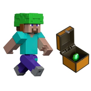 MINECRAFT CRAFT A BLOCK FIGURINA STEVE 8CM - Img 7