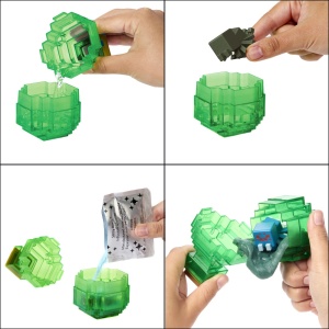 MINECRAFT MINI MODE SET EXPLORARE MINIERA PREPARAREA POTIUNILOR VERDE - Img 7