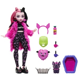 MONSTER HIGH PAPUSA DRACULAURA CREEPOVER PARTY