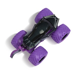 MONSTER JAM MARVEL CAMION GIGANT BLACK PANTHER SCARA 1 LA 64 - Img 5