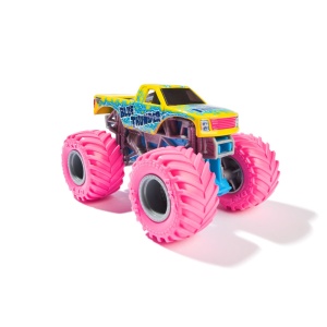 MONSTER JAM MASINUTA METALICA BLUE THUNDER SCARA 1 LA 64 - Img 2