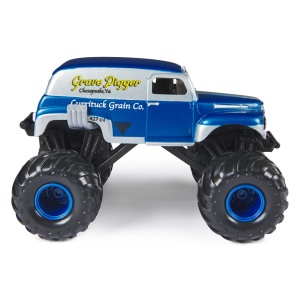 MONSTER JAM MASINUTA METALICA GRAVE DIGGER SCARA 1:24 - Img 2