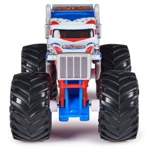 MONSTER JAM MASINUTA METALICA LUCAS STABILIZER SCARA 1 LA 64 - Img 5