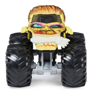 MONSTER JAM MASINUTA METALICA ZOMBIE SCARA 1 LA 64 - Img 5