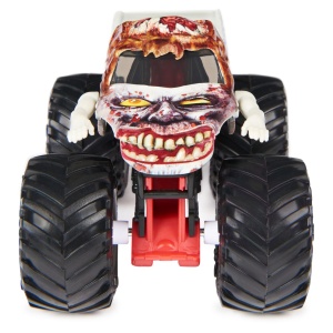 MONSTER JAM MASINUTA METALICA ZOMBIE SERIA 28 SCARA 1 LA 64 - Img 4