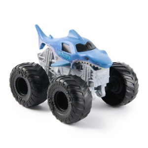 MONSTER JAM VALUE MASINUTA METALICA MEGALODON SCARA 1 LA 43 - Img 4