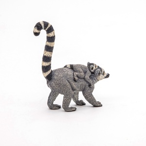 PAPO FIGURINA LEMUR CU PUI - Img 3
