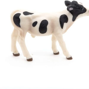 PAPO FIGURINA VITEL ALB CU NEGRU - Img 3
