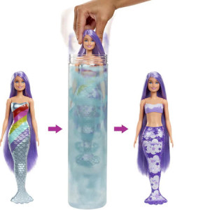 Papusa Barbie Color Reveal - Barbie, Sirenele curcubeu - Img 3