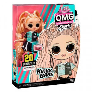 Papusa LOL Surprise OMG Sports Doll Kicks Babe