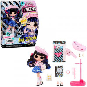 Papusa LOL Surprise Tweens Doll Aya Cherry, 15 surprize - Img 7
