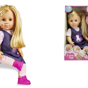 PAPUSA MY LOVE INTERACTIVA CU ACCESORII 43CM - Img 2