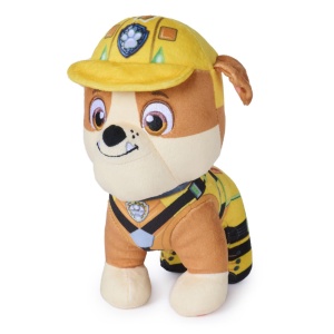 PATRULA CATELUSILOR FILMUL CU DINOZAURI PUP PALS FIGURINA DE PLUS RUBBLE - Img 5
