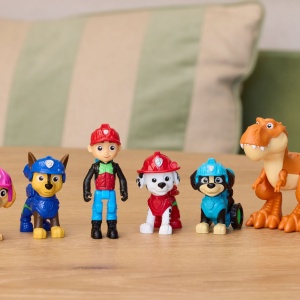 PATRULA CATELUSILOR FILMUL CU DINOZAURI SET AVENTURA DINO CU FIGURINE SI ACCESORII - Img 7