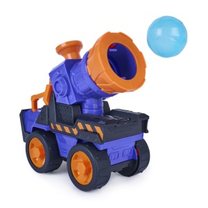 PATRULA CATELUSILOR RUBBLE SI ECHIPA SET FIGURINA SI VEHICUL MEGA BLASTER - Img 9