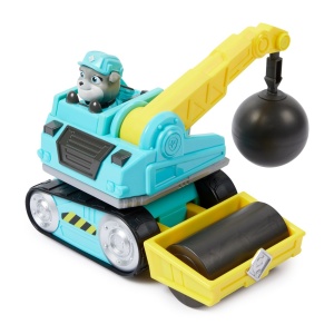 PATRULA CATELUSILOR RUBBLE SI ECHIPA VEHICUL CU BILA DE DEMOLARE