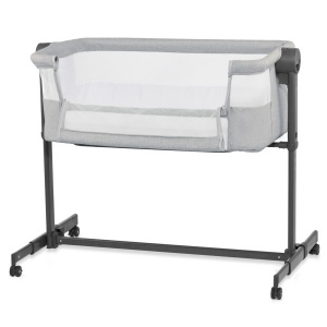 PATUT CO-SLEEPER KINDERKRAFT NESTE UP 2, GRI DESCHIS - Img 5