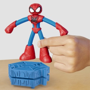 PLAY DOH SPIDERMAN SET 2 FIGURINE BATALIE CU LANSATOR SI SULITA - Img 5
