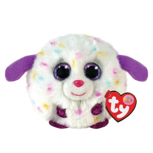 PLUS TY 8CM BEANIE BALLS MUNCHKIN CATELUSUL ALB