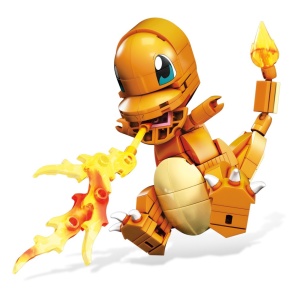 POKEMON MEGA CONSTRUX SET DE CONSTRUCTIE CHARMANDER SALAMECHE 180 PIESE - Img 2