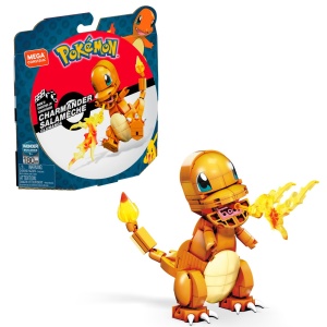 POKEMON MEGA CONSTRUX SET DE CONSTRUCTIE CHARMANDER SALAMECHE 180 PIESE - Img 5