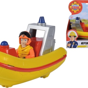 POMPIERUL SAM SET BARCA NEPTUN CU FIGURINA ELVIS 17CM - Img 4